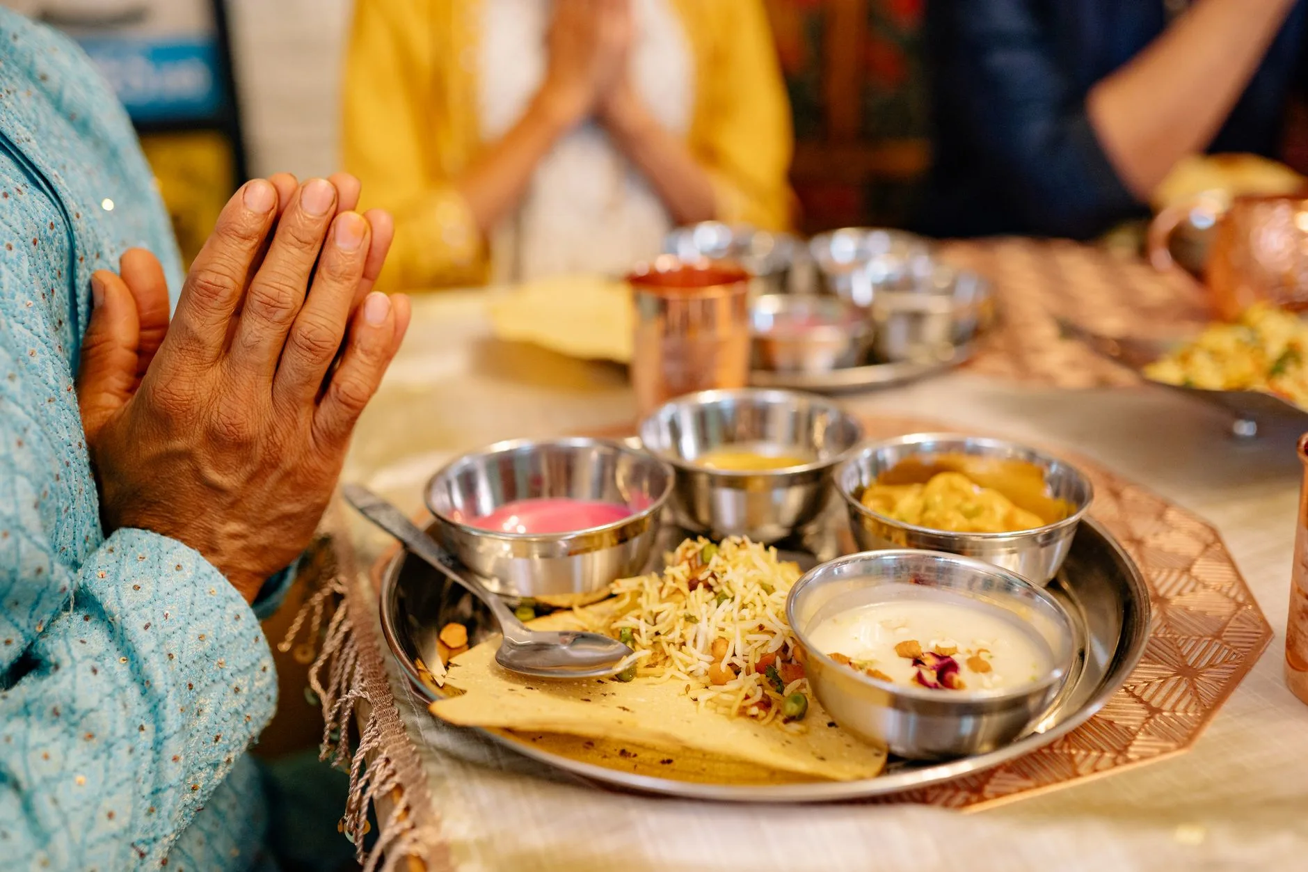 Restaurant végétarien indien en Malaisie